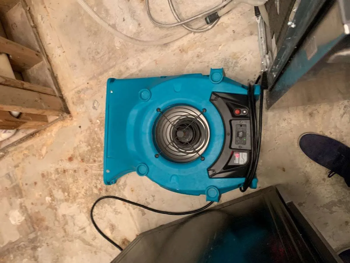 Air mover drying equipment for Mold Remediation & Removal in Bedford